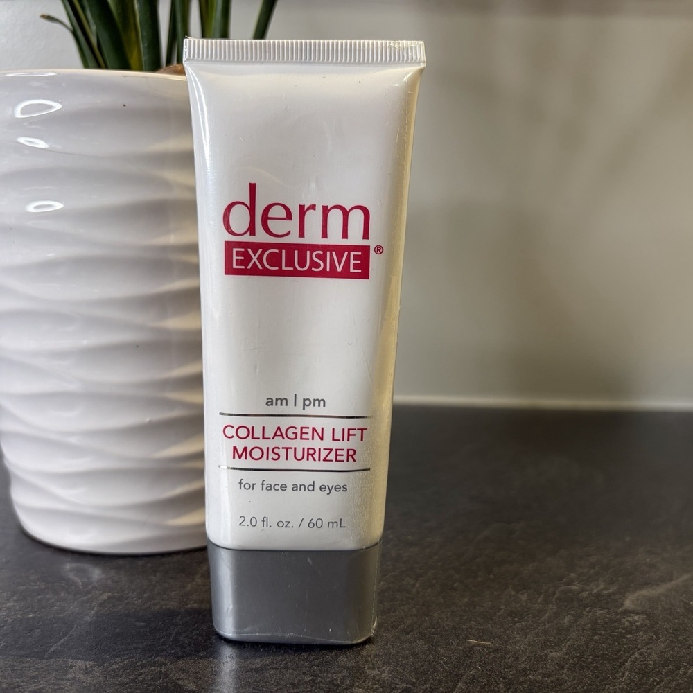Derm Exclusive Collagen Lift AM PM 2 oz Face Eyes Neck Décolleté SEALED